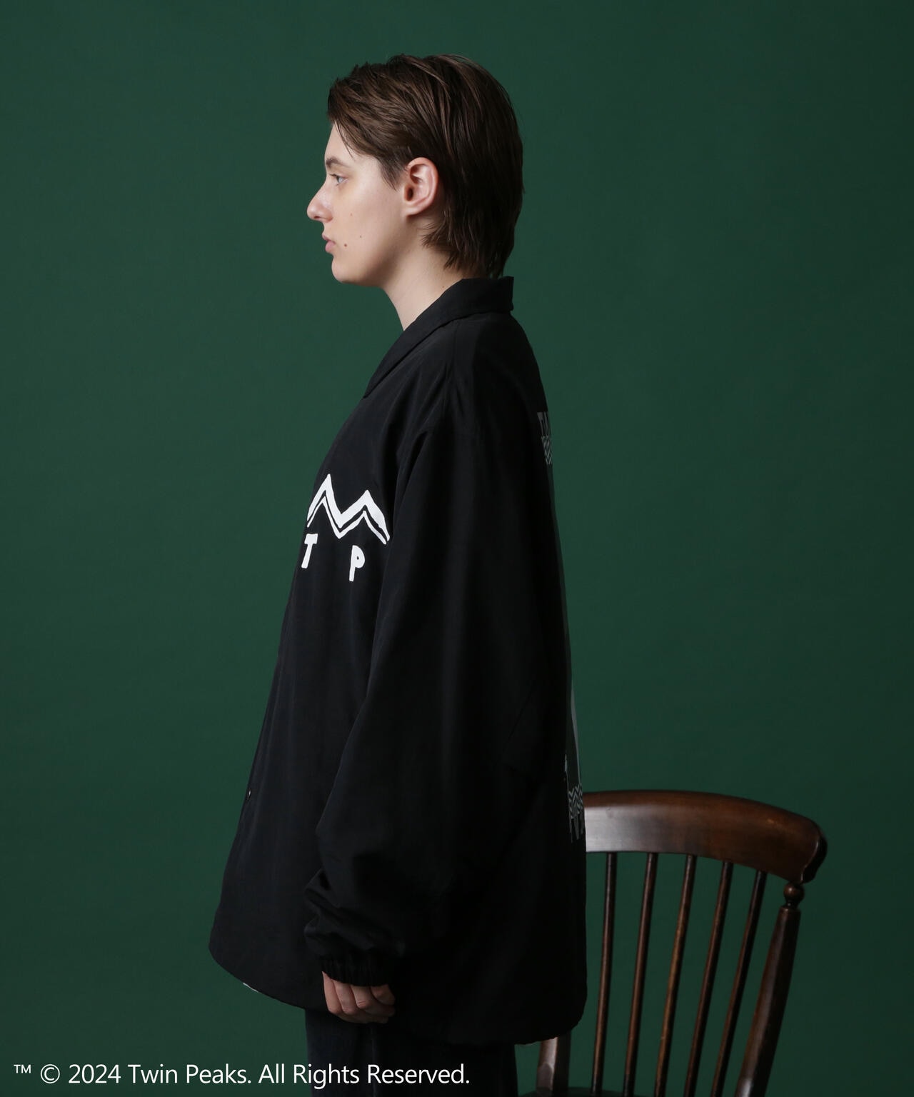 MANASTASH/マナスタッシュ/TWIN PEAKS COACHES JACKET