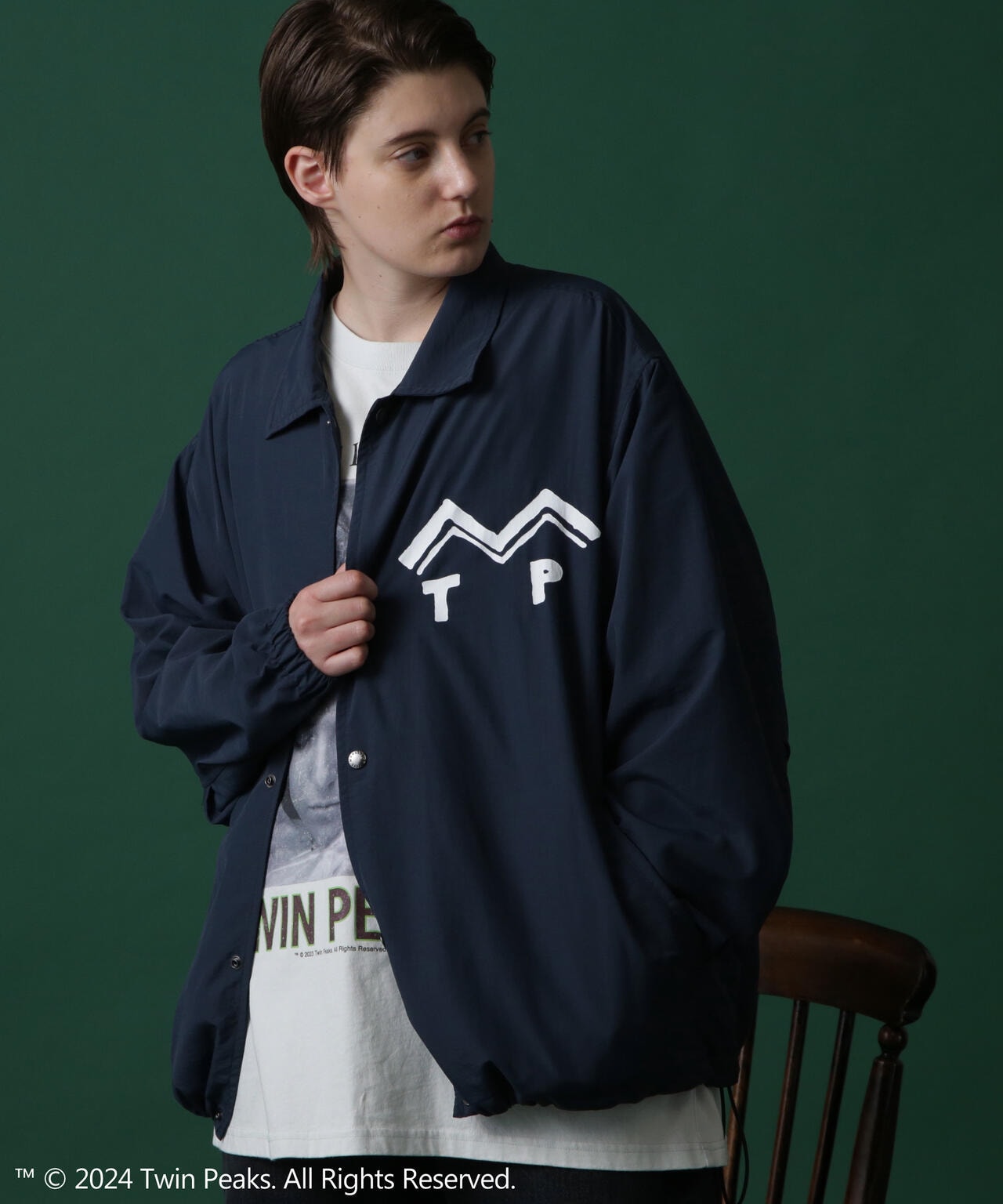 MANASTASH/マナスタッシュ/TWIN PEAKS COACHES JACKET