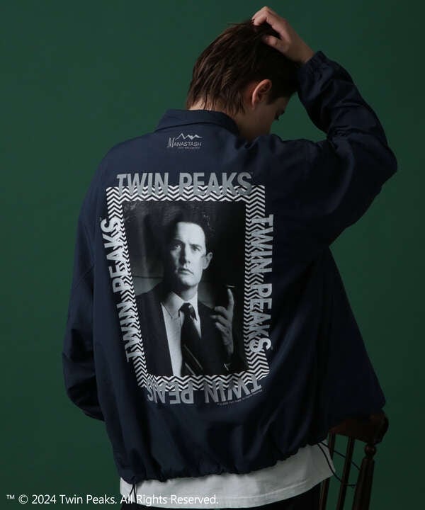 MANASTASH/マナスタッシュ/TWIN PEAKS COACHES JACKET