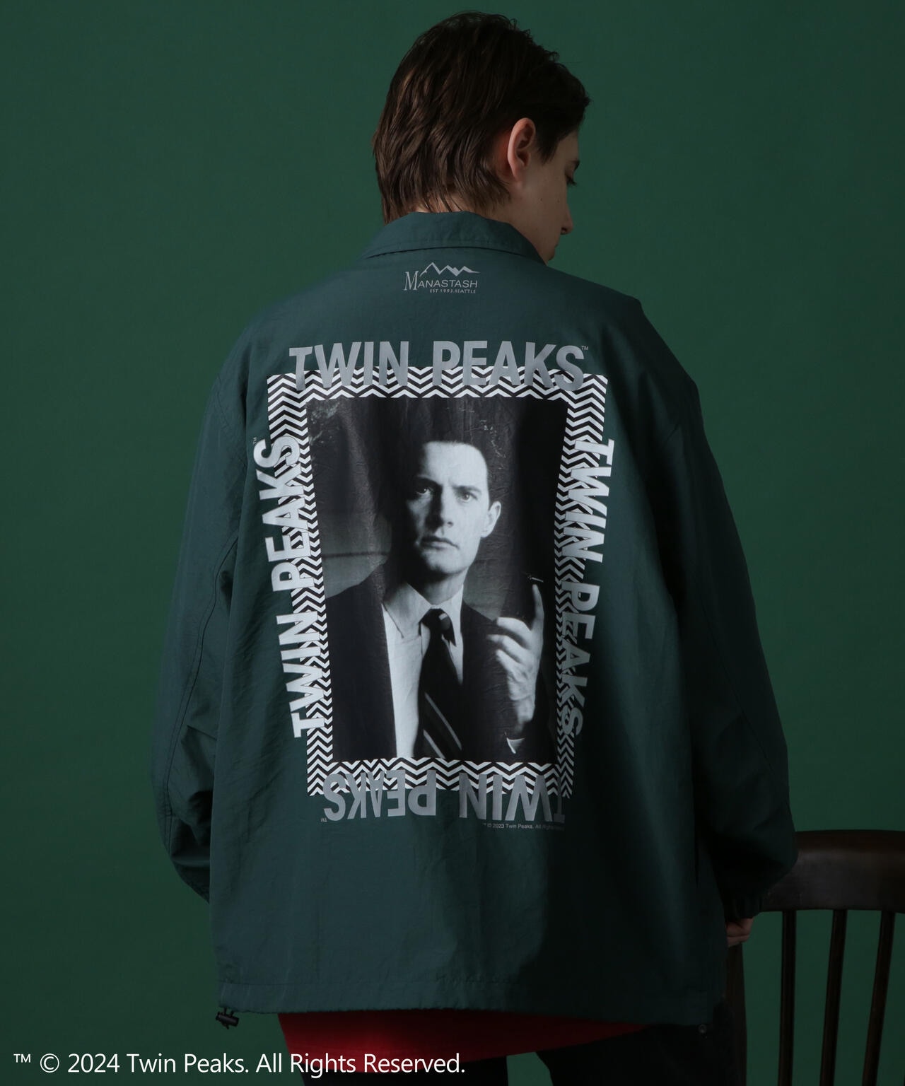 MANASTASH/マナスタッシュ/TWIN PEAKS COACHES JACKET