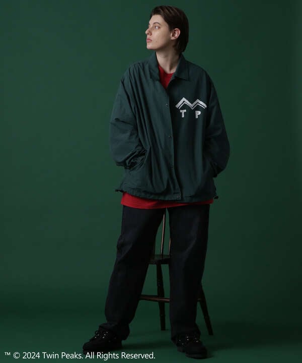 MANASTASH/マナスタッシュ/TWIN PEAKS COACHES JACKET