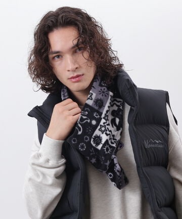 MANASTASH/マナスタッシュ/BANDANA FLEECE MUFFLER