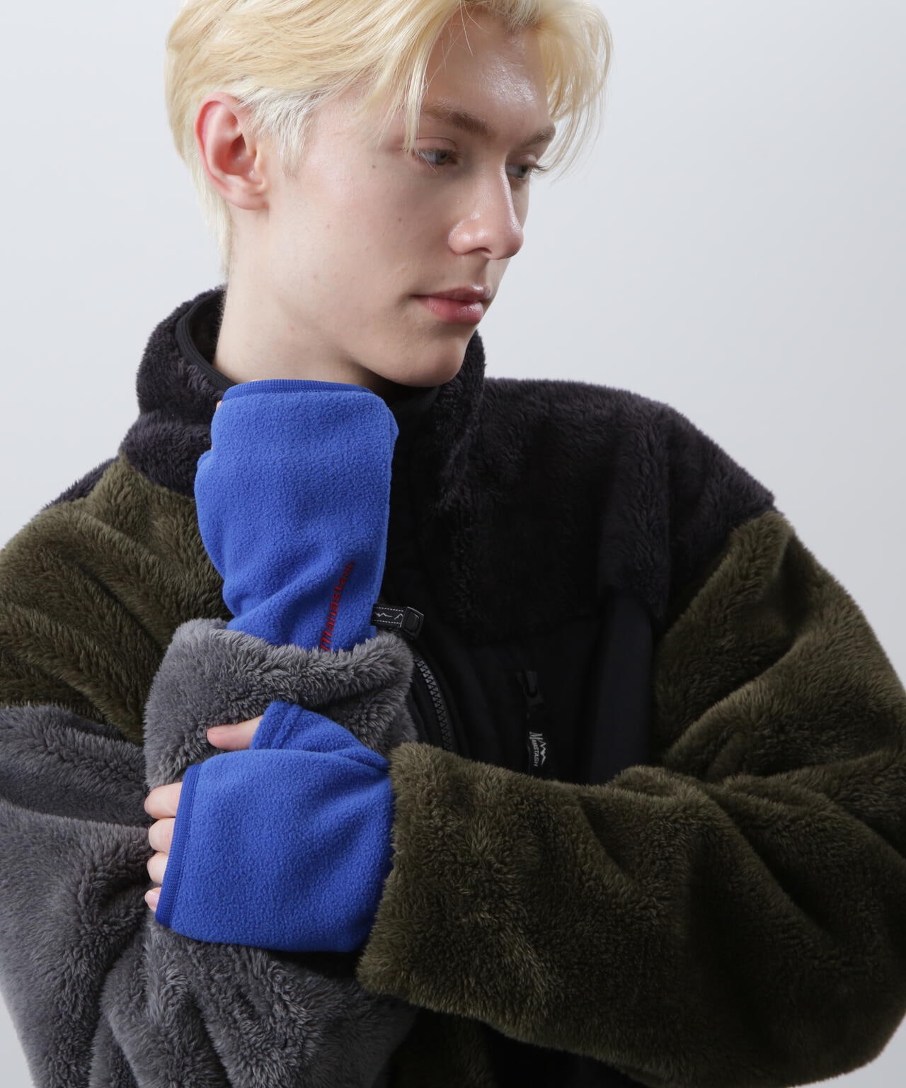 MANASTASH/マナスタッシュ/FLEECE FINGERLESS GLOVES