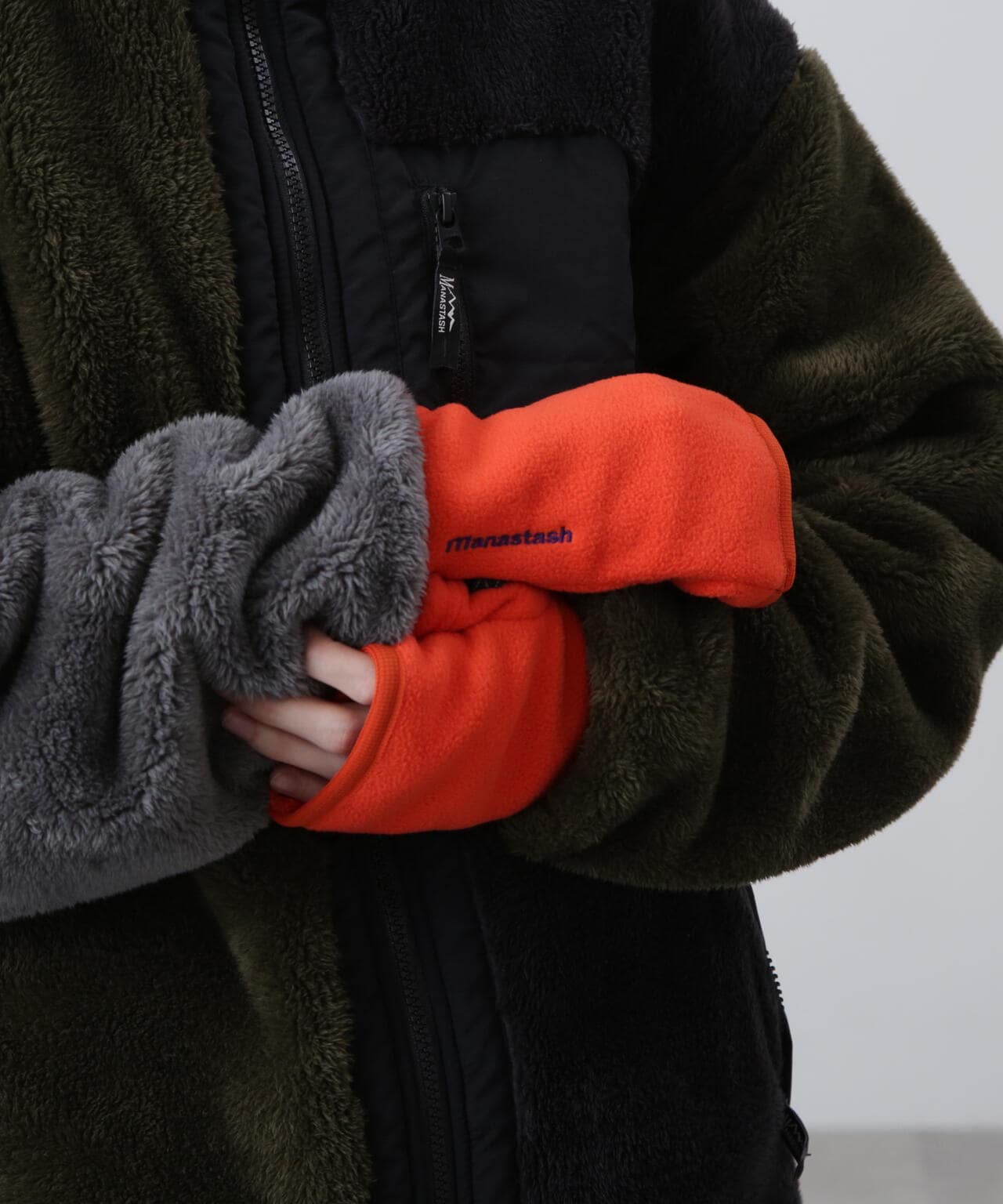 MANASTASH/マナスタッシュ/FLEECE FINGERLESS GLOVES