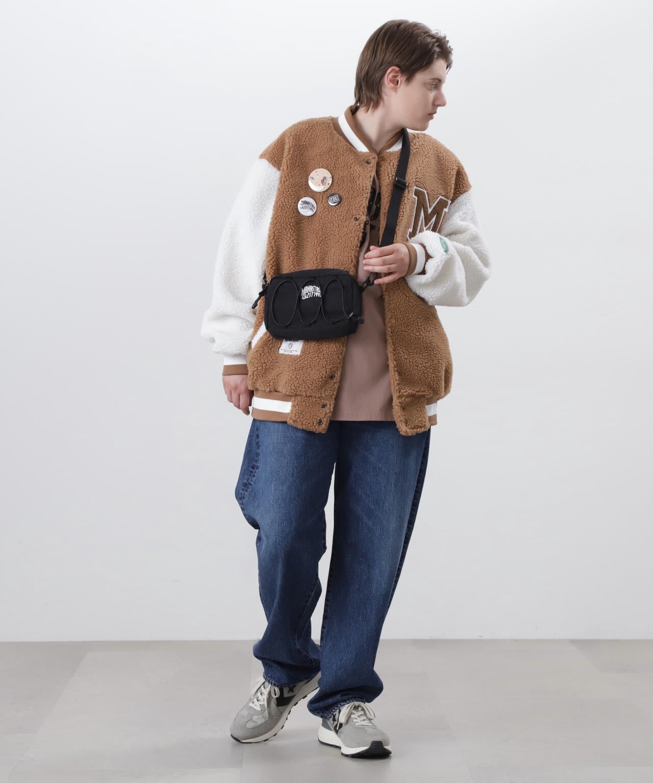 ×BILLIONAIRE BOYS CLUB/BBC ARCH LOGO SHOULDER BAG