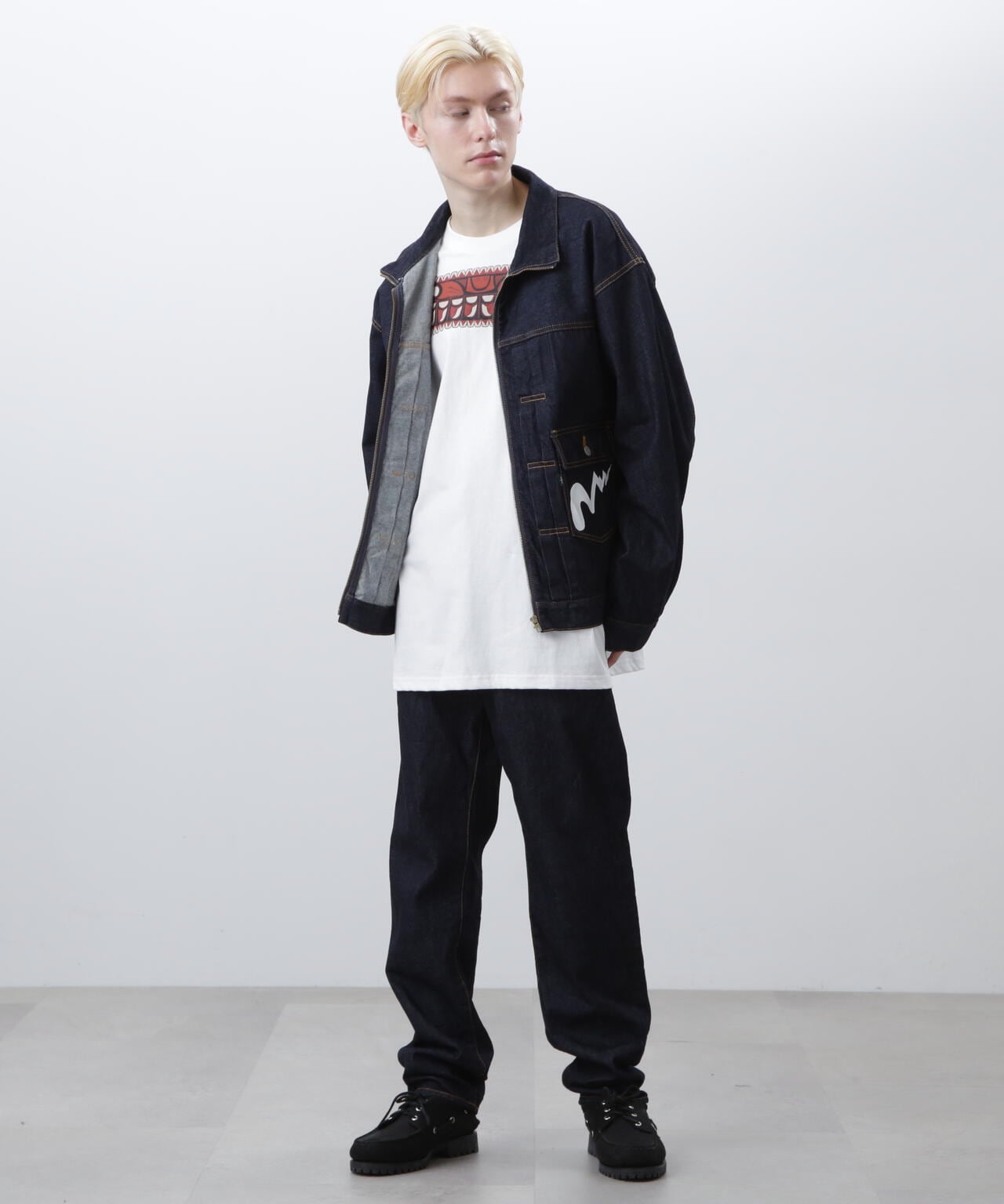 MANASTASH/マナスタッシュ/MS DENIM TAPARED PANTS