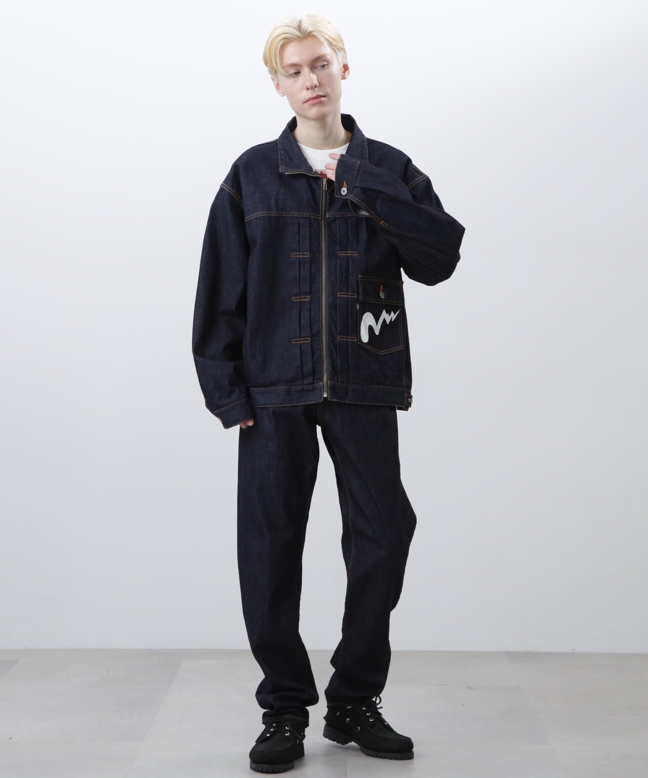 MANASTASH/マナスタッシュ/MS DENIM TAPARED PANTS