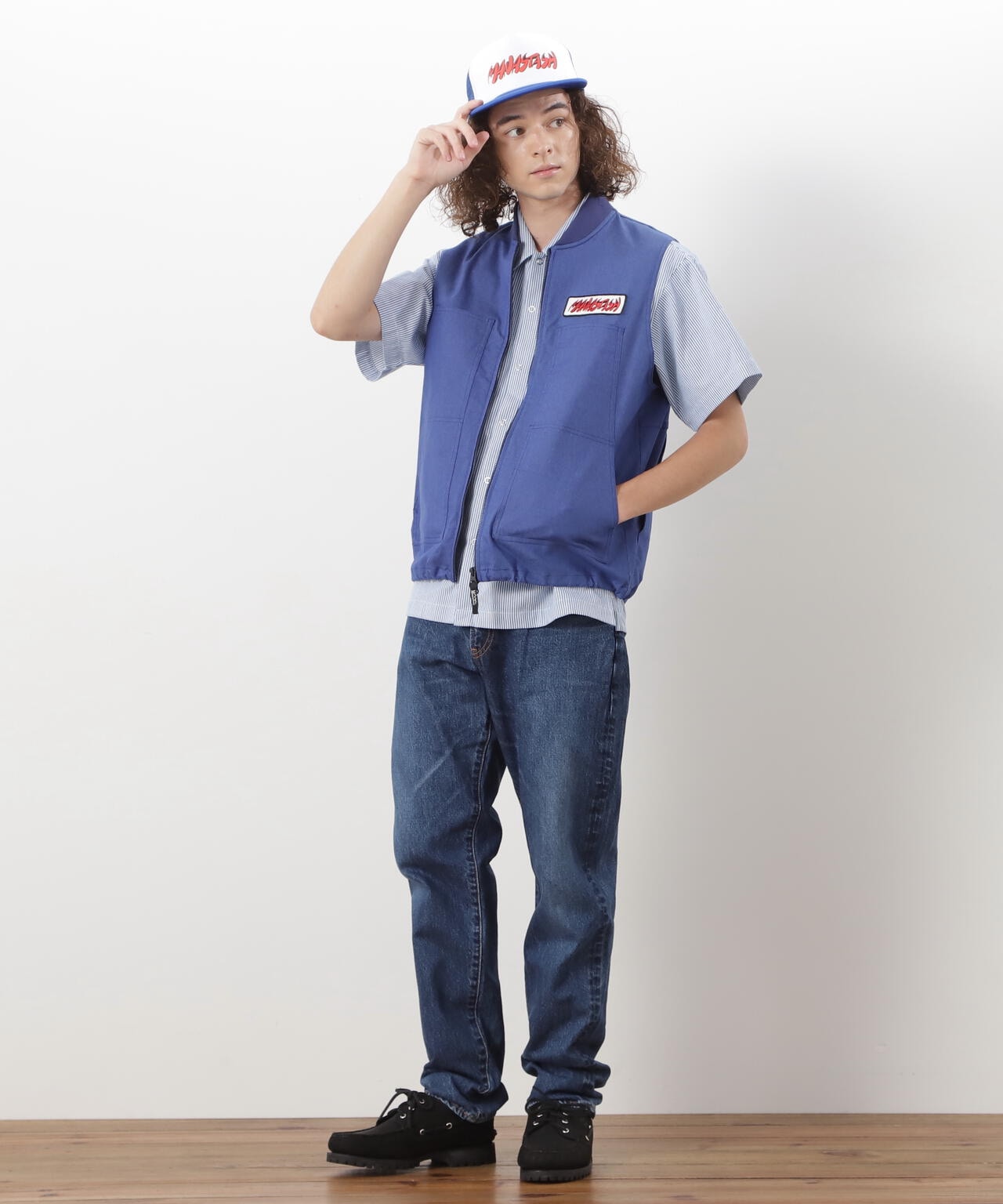 MANASTASH/マナスタッシュ/MS DENIM TAPARED PANTS