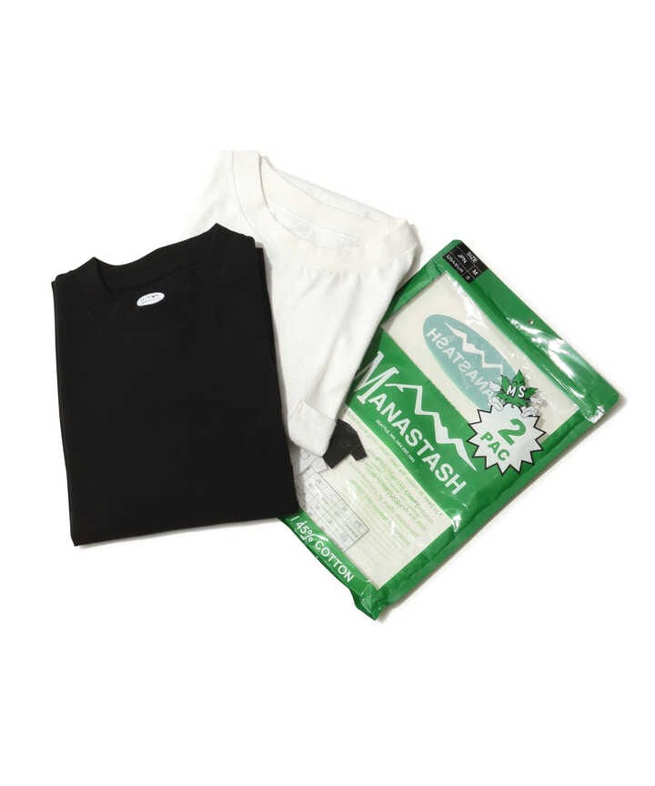 MANASTASH/マナスタッシュ/HEMP PACK TEES (2 PACK)/ヘンプパックT