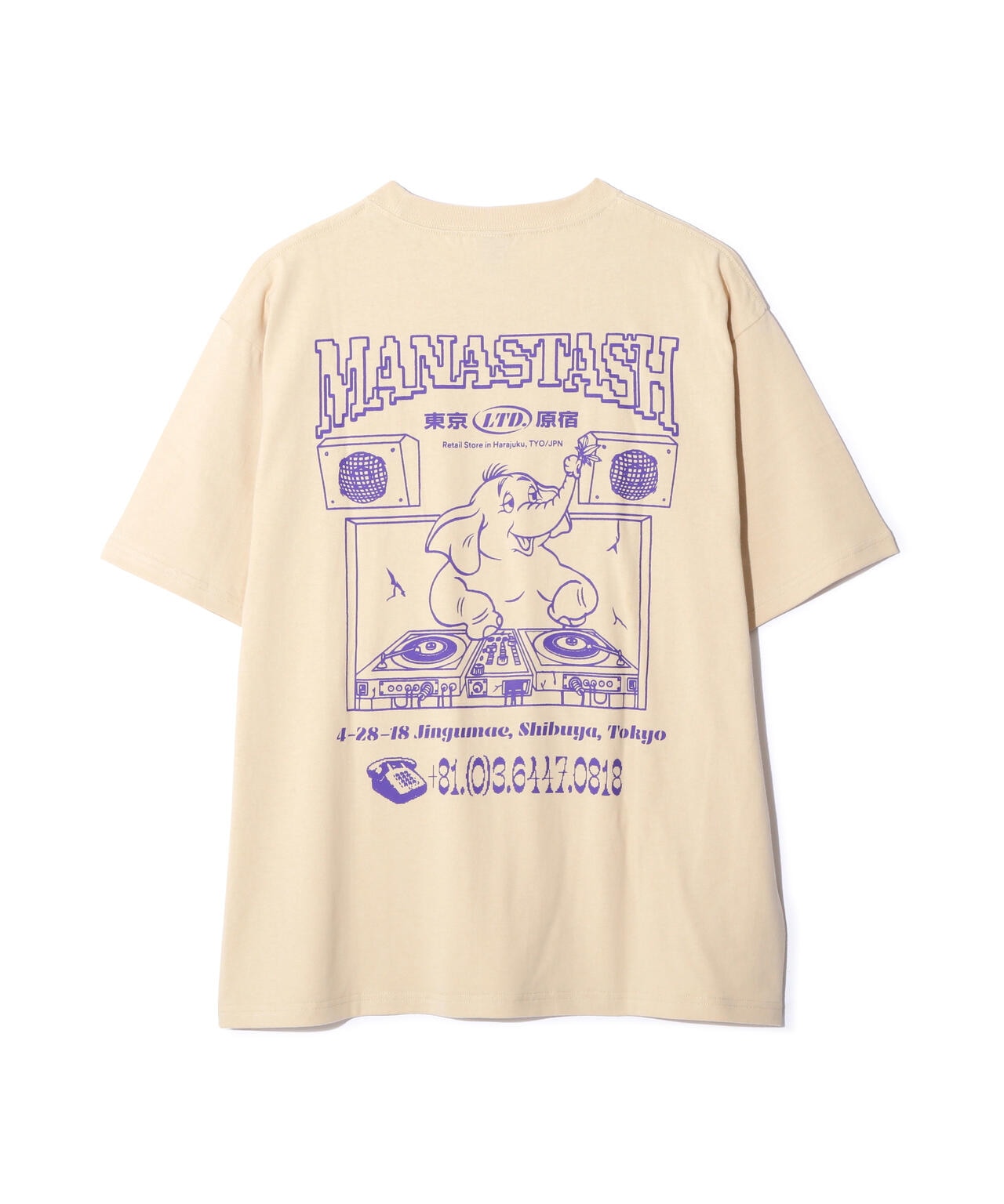 MANASTASH/マナスタッシュ/Citee HARAJUKU TEE/シティー原宿Tシャツ