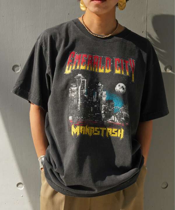 GOOD ROCK SPEED×MANASTASH/別注 Emerald CityコラボTシャツ