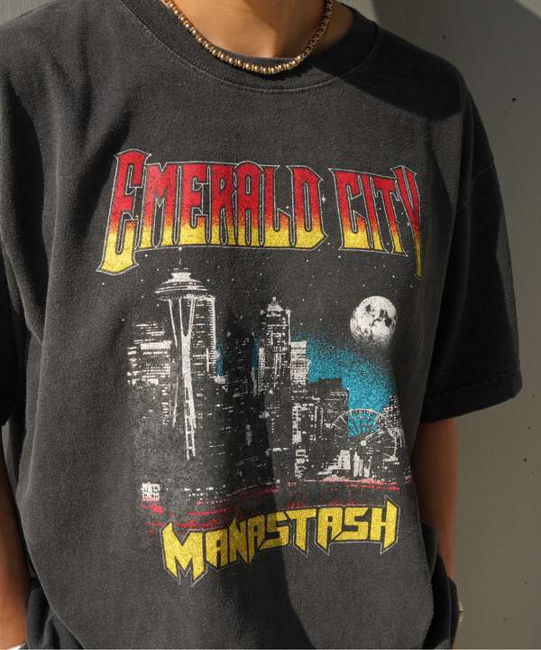 GOOD ROCK SPEED×MANASTASH/別注 Emerald CityコラボTシャツ