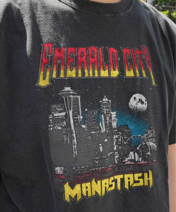 GOOD ROCK SPEED×MANASTASH/別注 Emerald CityコラボTシャツ