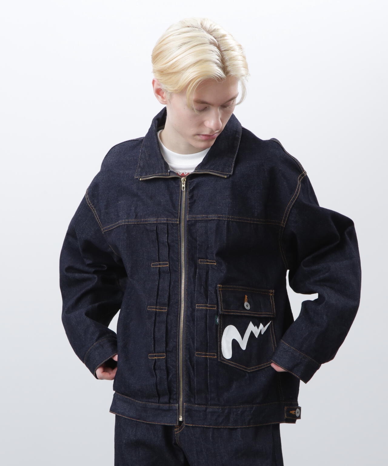 MANASTASH/マナスタッシュ/MS DENIM ZIP JACKET/デニムジップジャケット