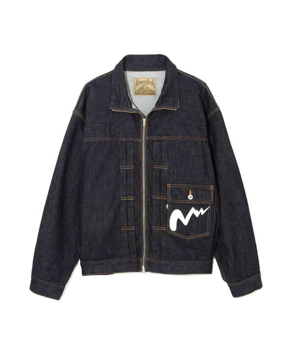 MANASTASH/マナスタッシュ/MS DENIM ZIP JACKET/デニムジップジャケット