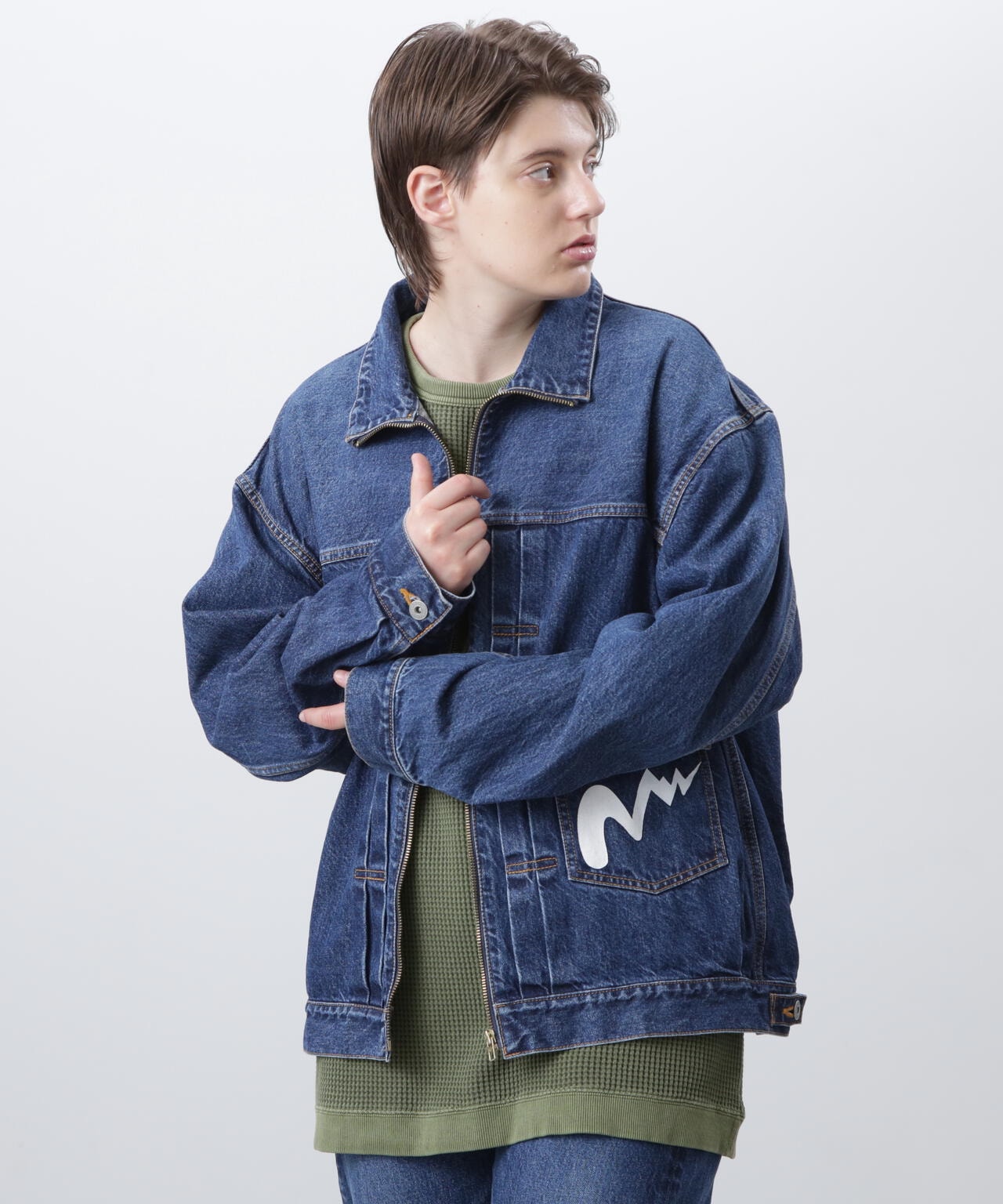 MANASTASH/マナスタッシュ/MS DENIM ZIP JACKET/デニムジップジャケット