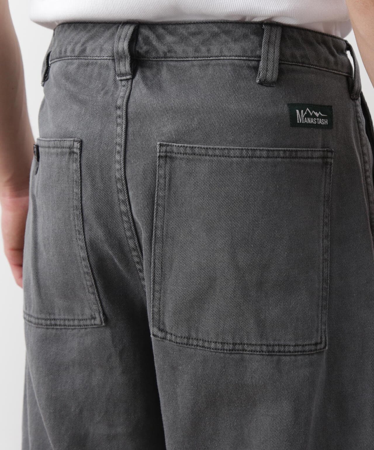 MANASTASH/マナスタッシュ/HEMP WASHED BAGGY PANTS