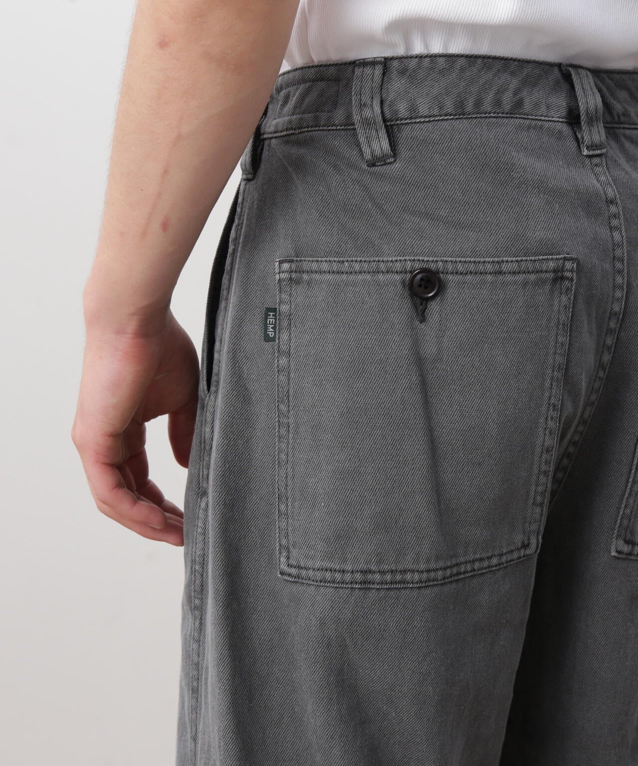 MANASTASH/マナスタッシュ/HEMP WASHED BAGGY PANTS