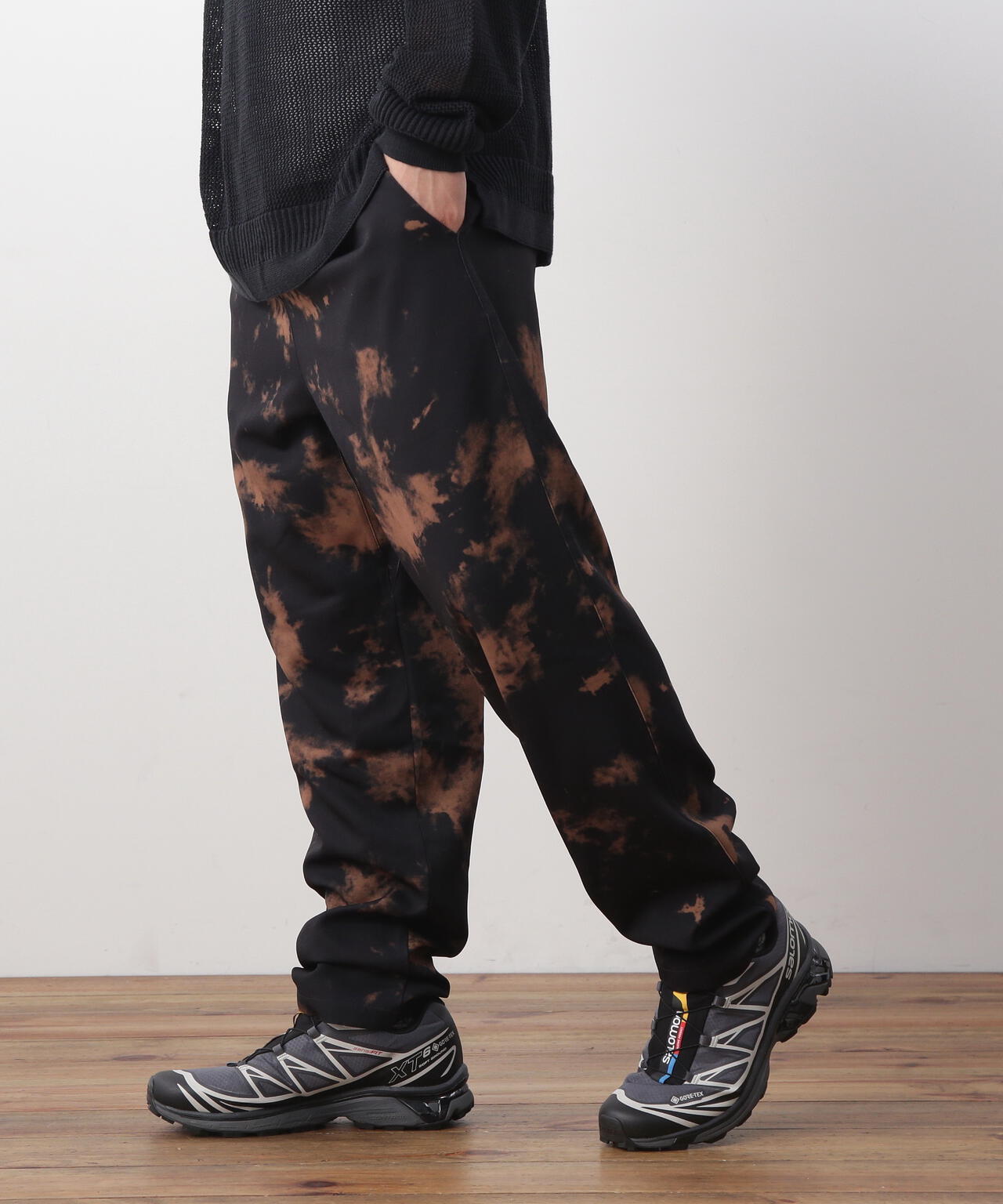 MANASTASH/マナスタッシュ/TIE DYE SPORTY PANTS