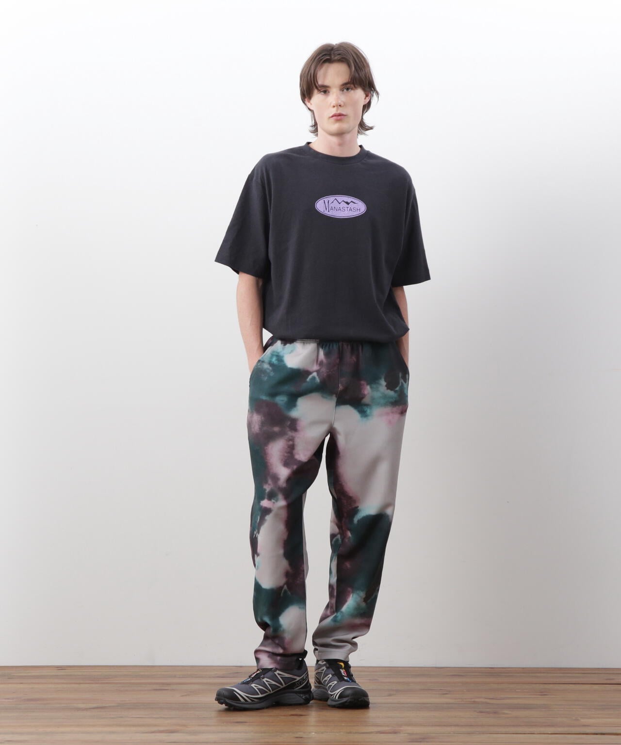 MANASTASH/マナスタッシュ/TIE DYE SPORTY PANTS