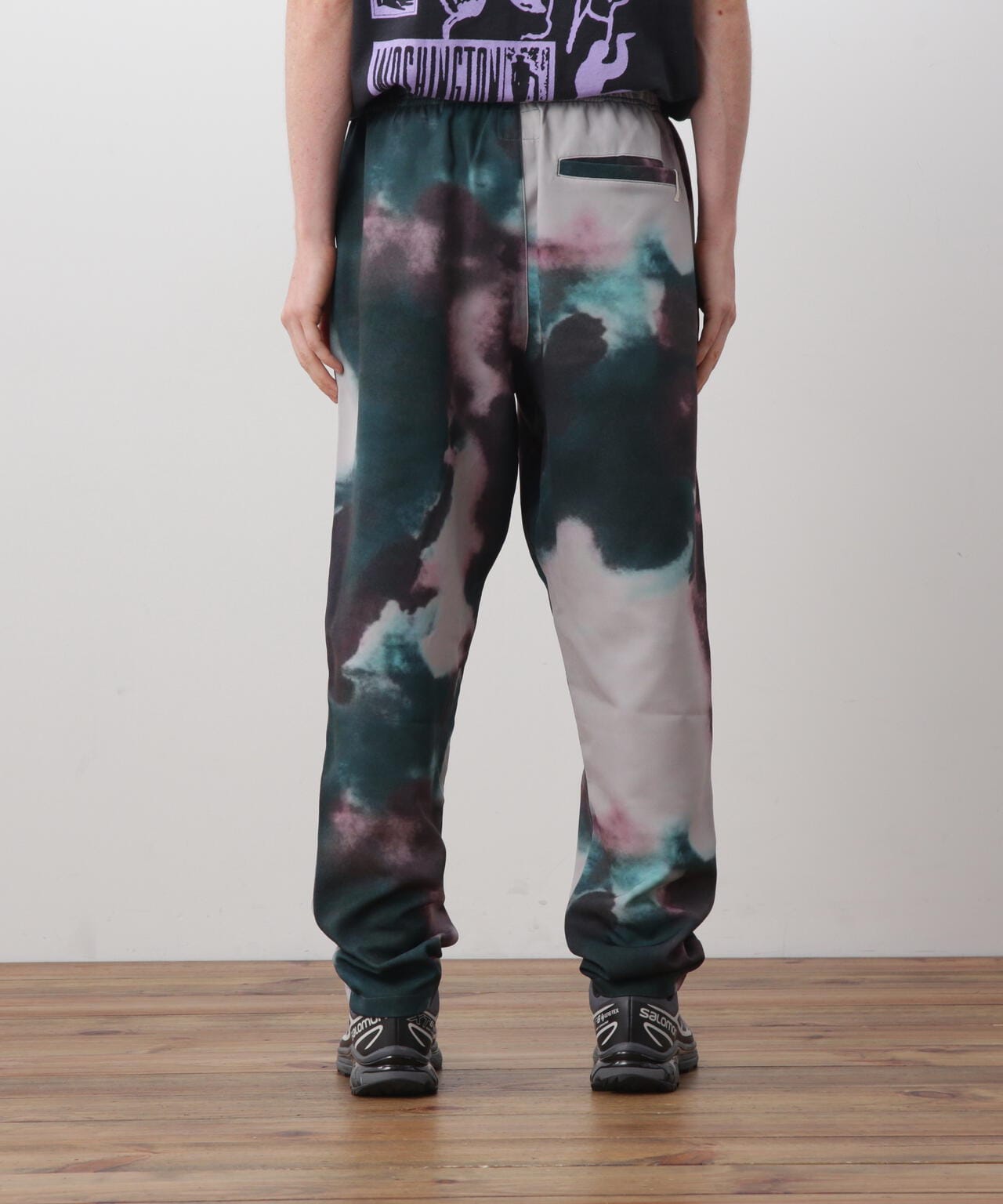 MANASTASH/マナスタッシュ/TIE DYE SPORTY PANTS