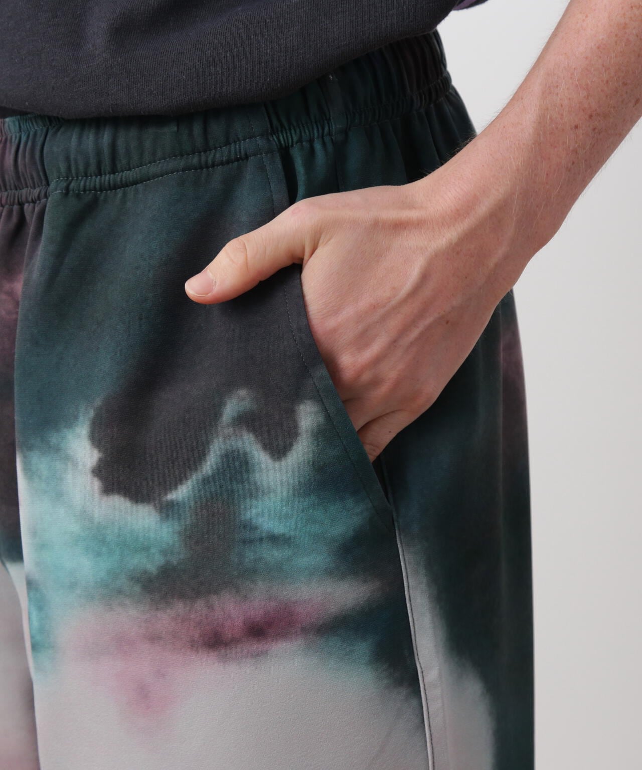 MANASTASH/マナスタッシュ/TIE DYE SPORTY PANTS