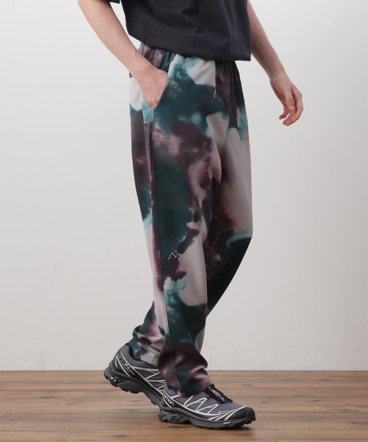 MANASTASH/マナスタッシュ/TIE DYE SPORTY PANTS