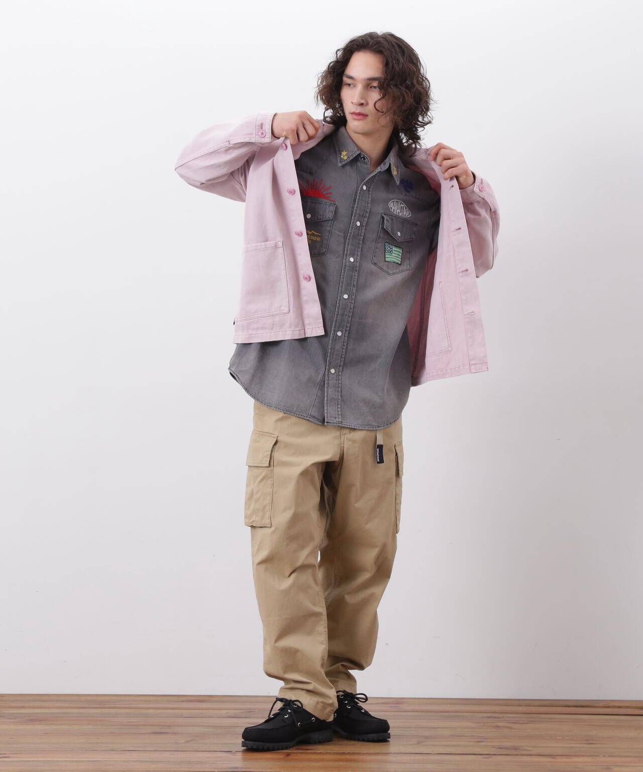 MANASTASH/マナスタッシュ/WESTERN EMB. SHIRT