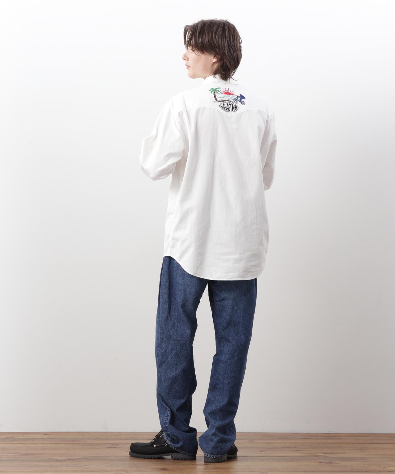 MANASTASH/マナスタッシュ/WESTERN EMB. SHIRT