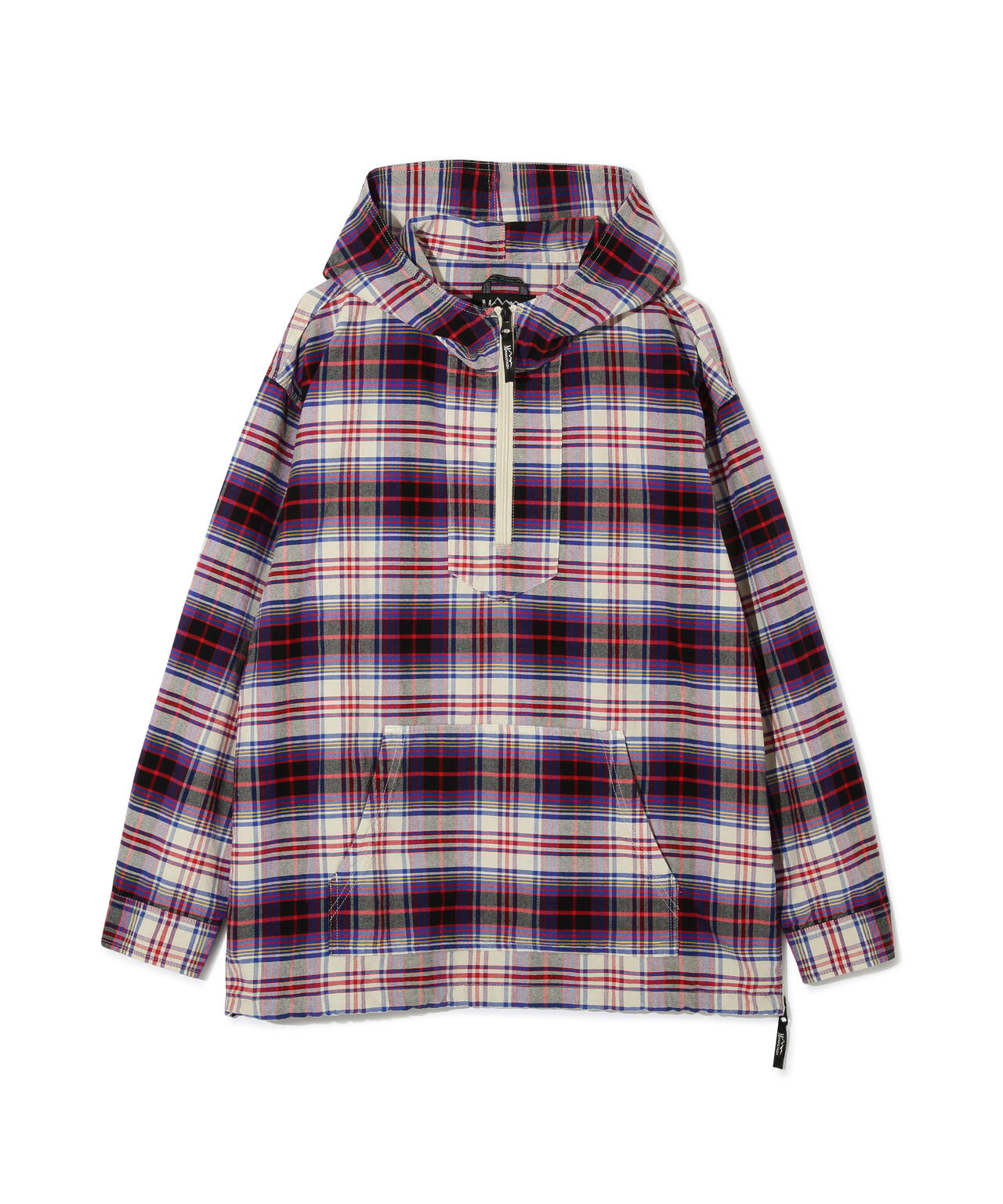 MANASTASH/マナスタッシュ/WASHED PLAID BAJA HOODIE