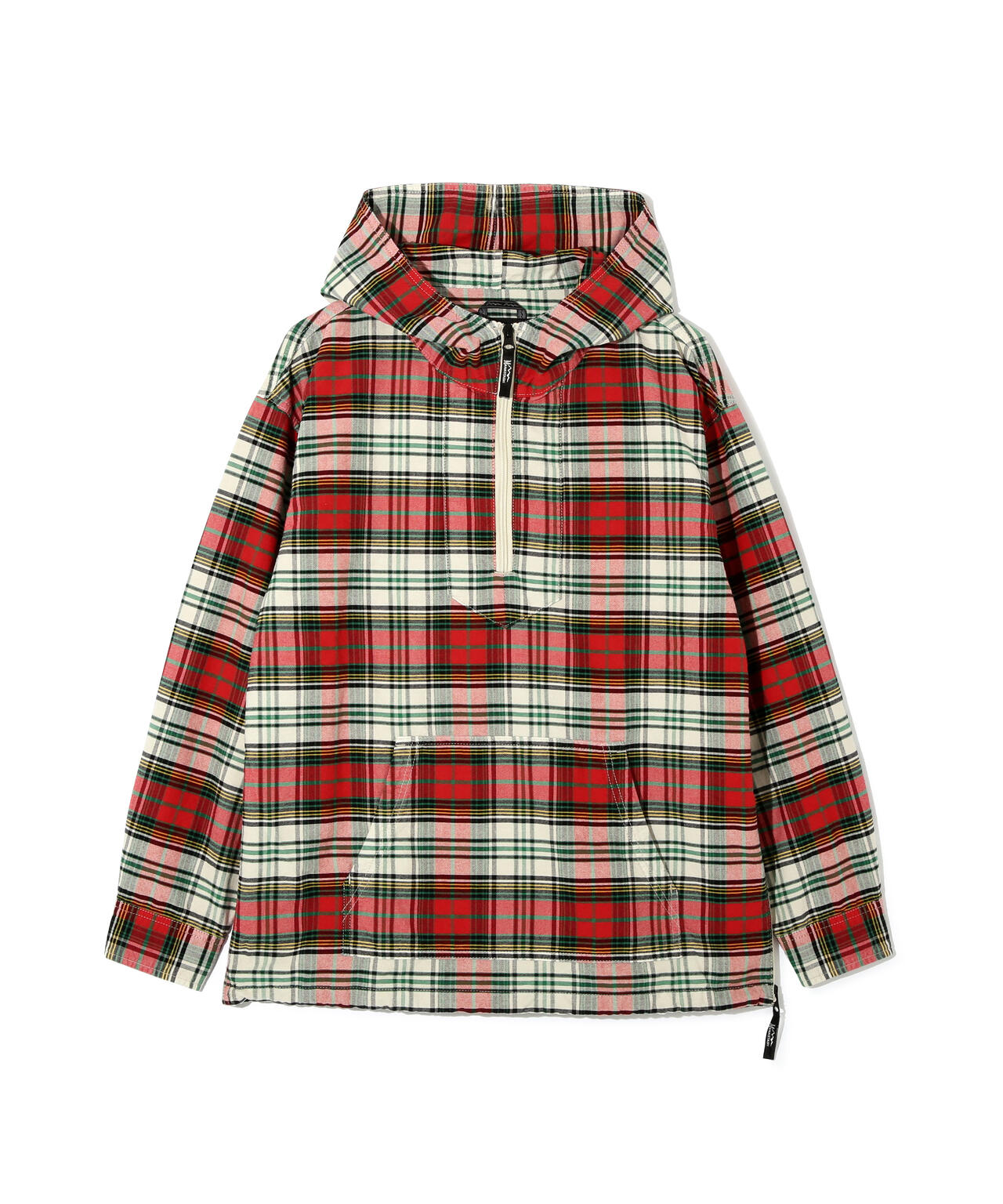 MANASTASH/マナスタッシュ/WASHED PLAID BAJA HOODIE