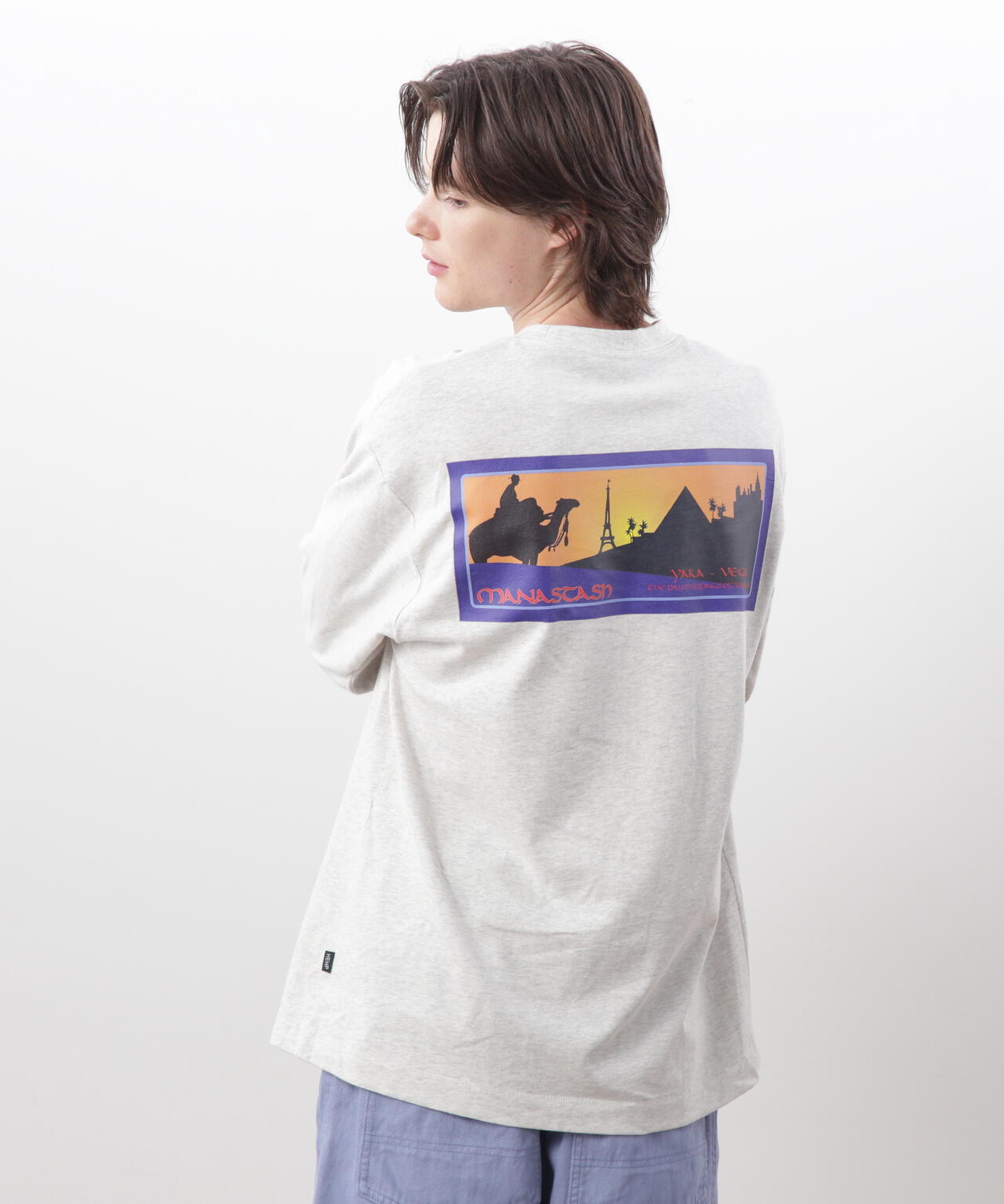 MANASTASH/マナスタッシュ/HEMP L/S TEE YAKA-VEGAS