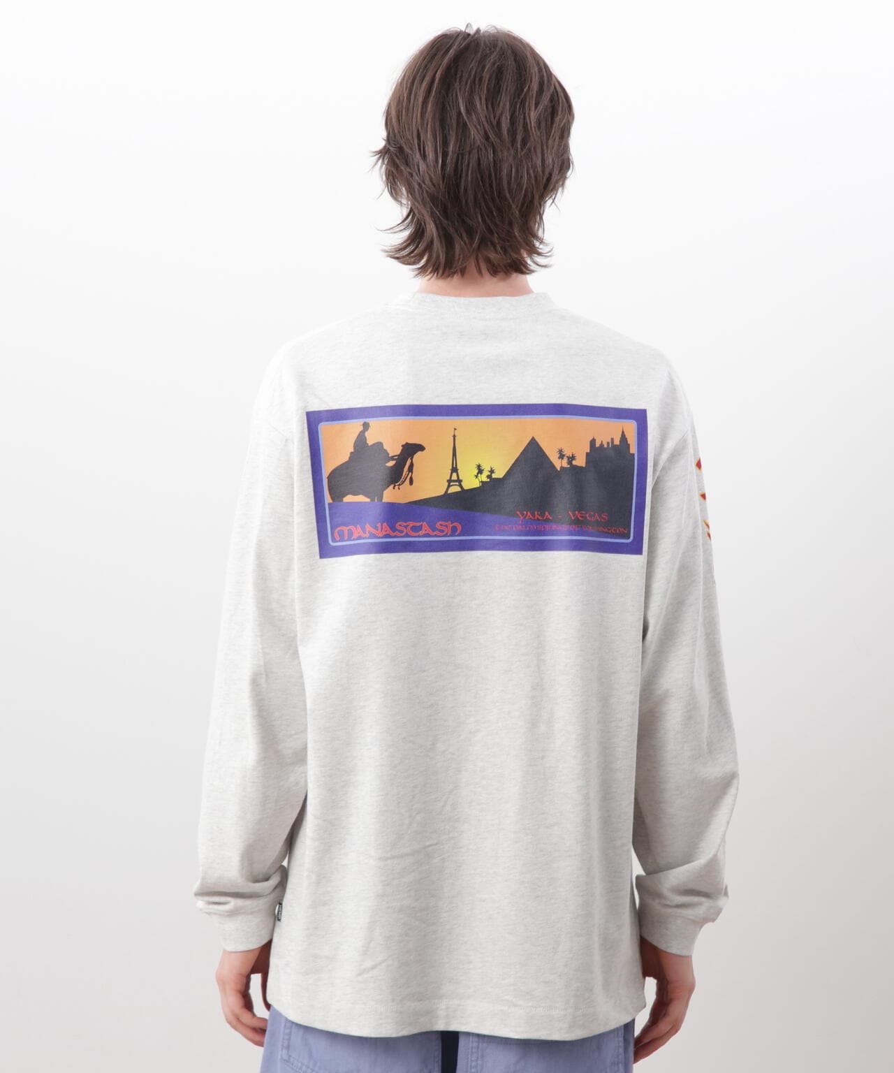 MANASTASH/マナスタッシュ/HEMP L/S TEE YAKA-VEGAS