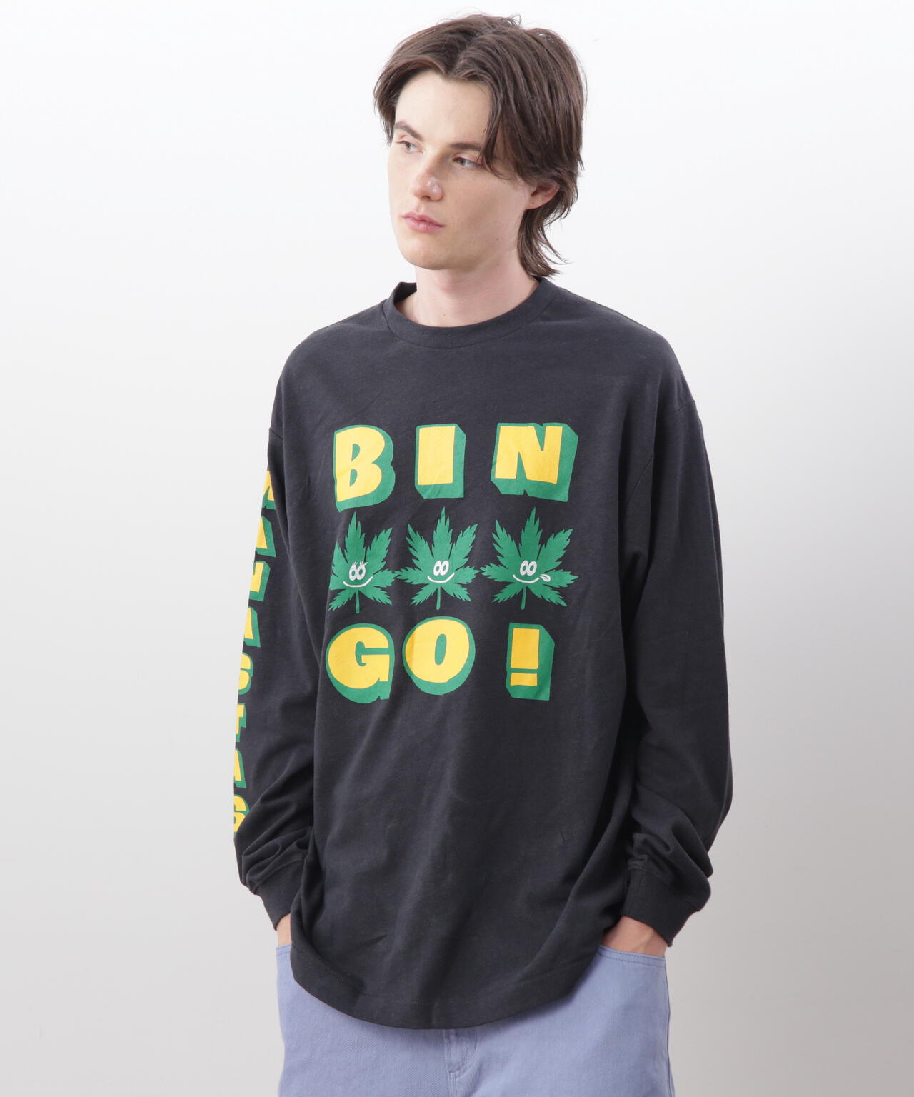 MANASTASH/マナスタッシュ/HEMP L/S TEE BINGO