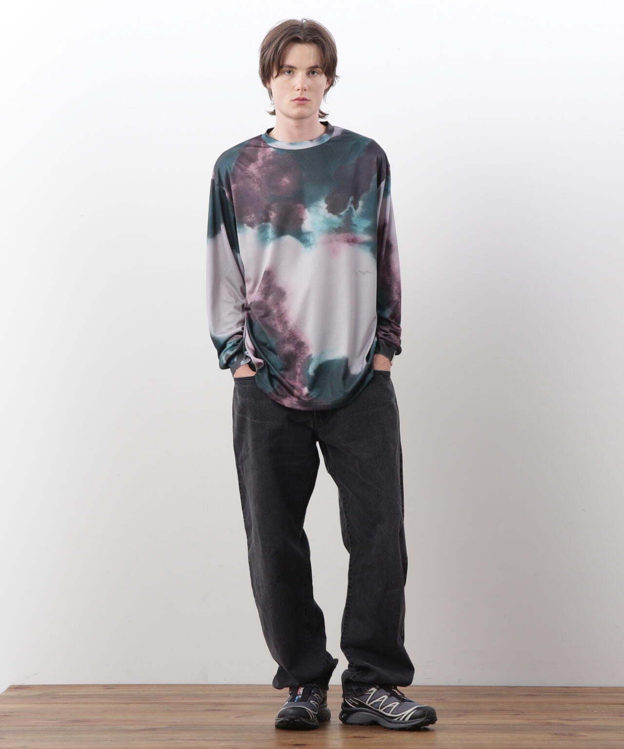 MANASTASH/マナスタッシュ/TIE DYE L/S TOP