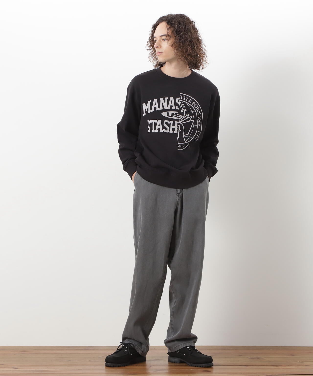 MANASTASH/マナスタッシュ/CiTee SWEAT COLLEGIATE