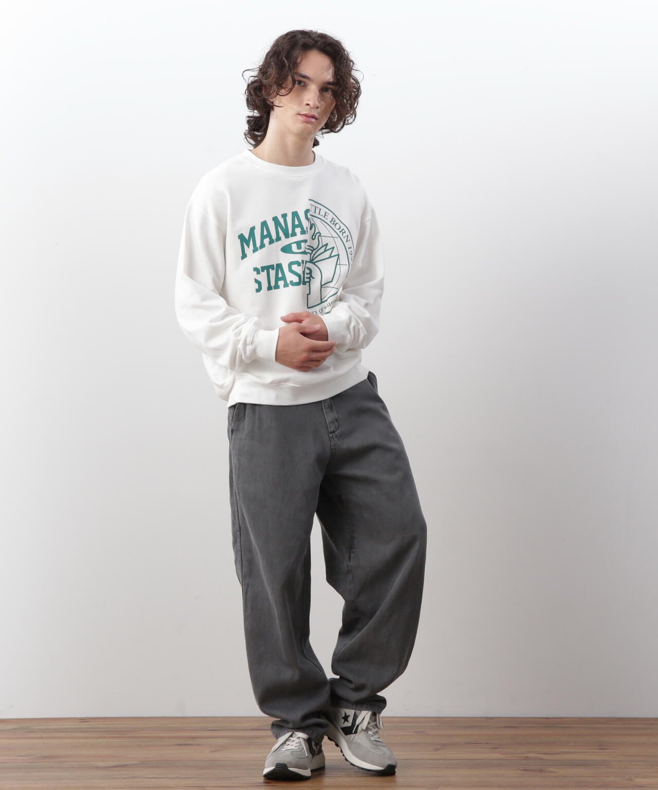 MANASTASH/マナスタッシュ/CiTee SWEAT COLLEGIATE