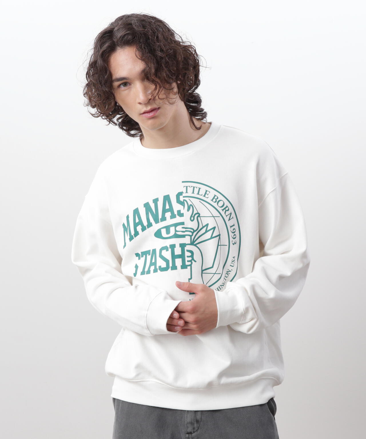 MANASTASH/マナスタッシュ/CiTee SWEAT COLLEGIATE