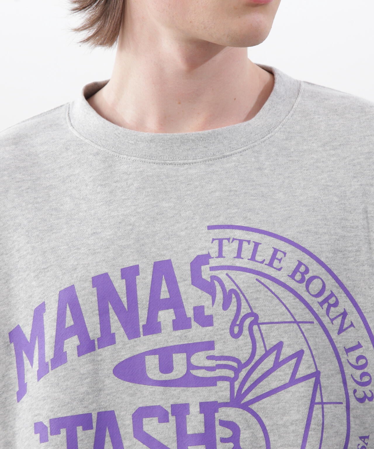 MANASTASH/マナスタッシュ/CiTee SWEAT COLLEGIATE