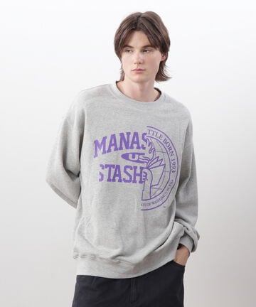 MANASTASH/マナスタッシュ/CiTee SWEAT COLLEGIATE