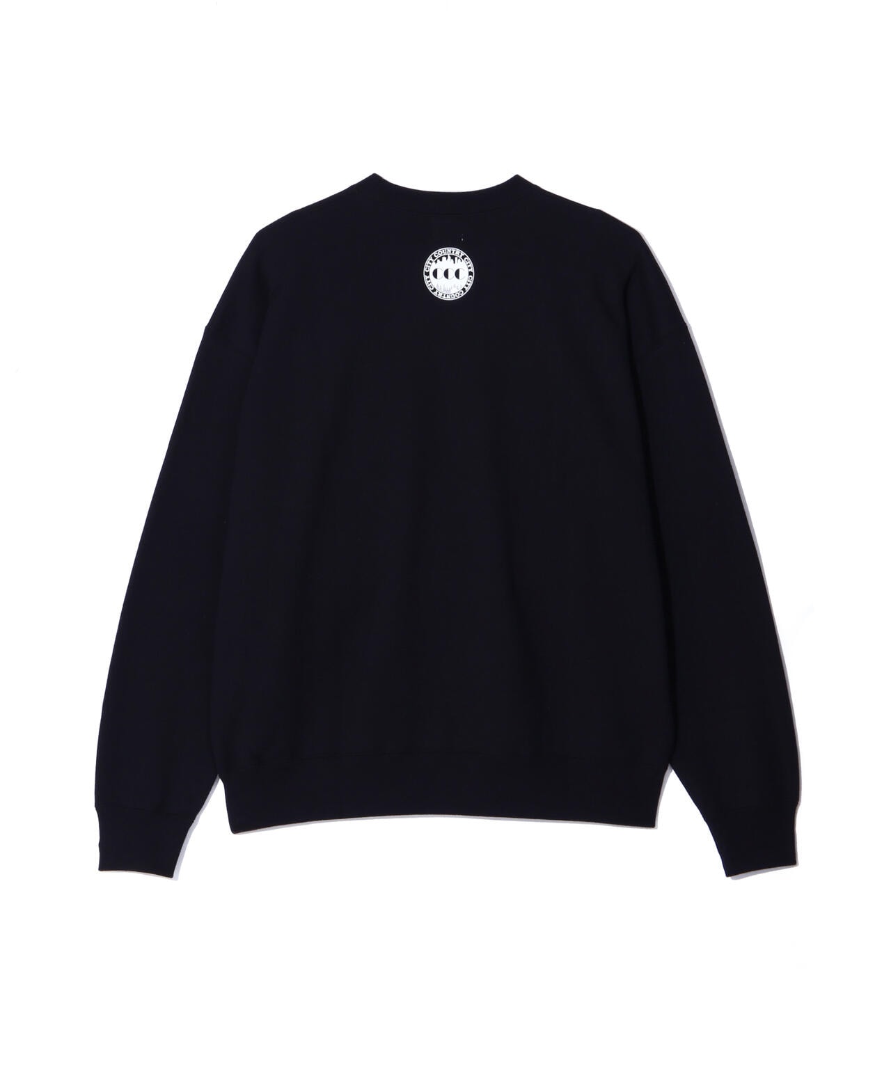 CITY COUNTRY CITY×MANASTASH/EMBROIDERED LOGO SWEAT