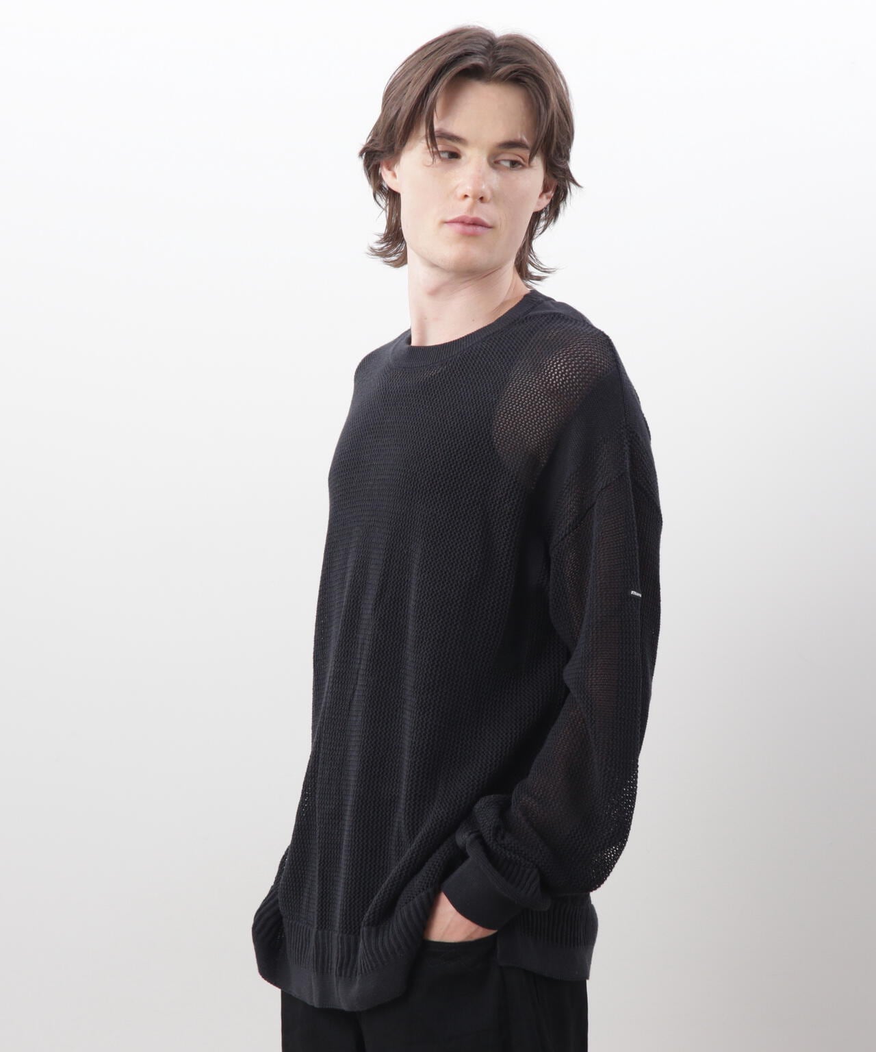 MANASTASH/マナスタッシュ/HEMP MESH SWEATER