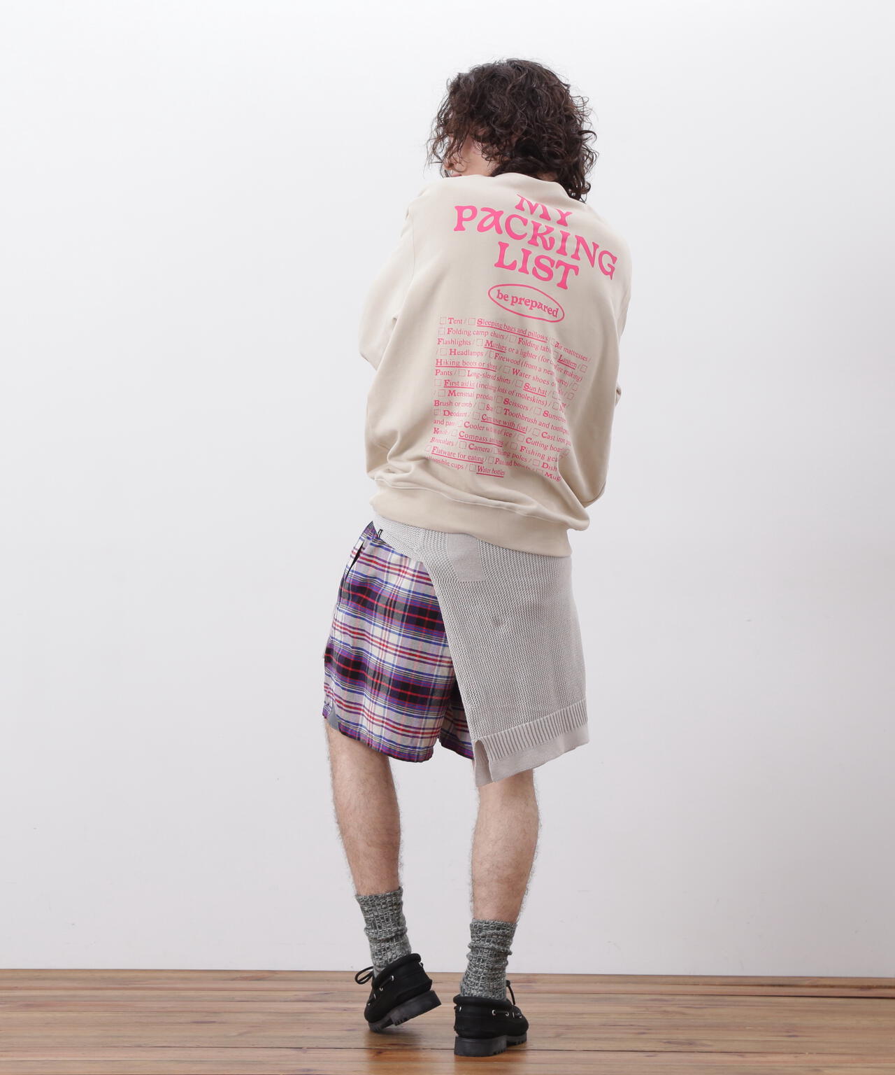 MANASTASH/マナスタッシュ/HEMP MESH SWEATER