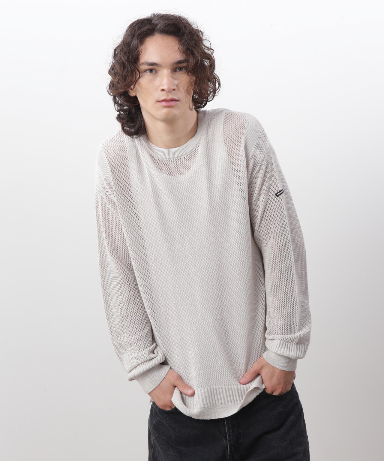 MANASTASH/マナスタッシュ/HEMP MESH SWEATER