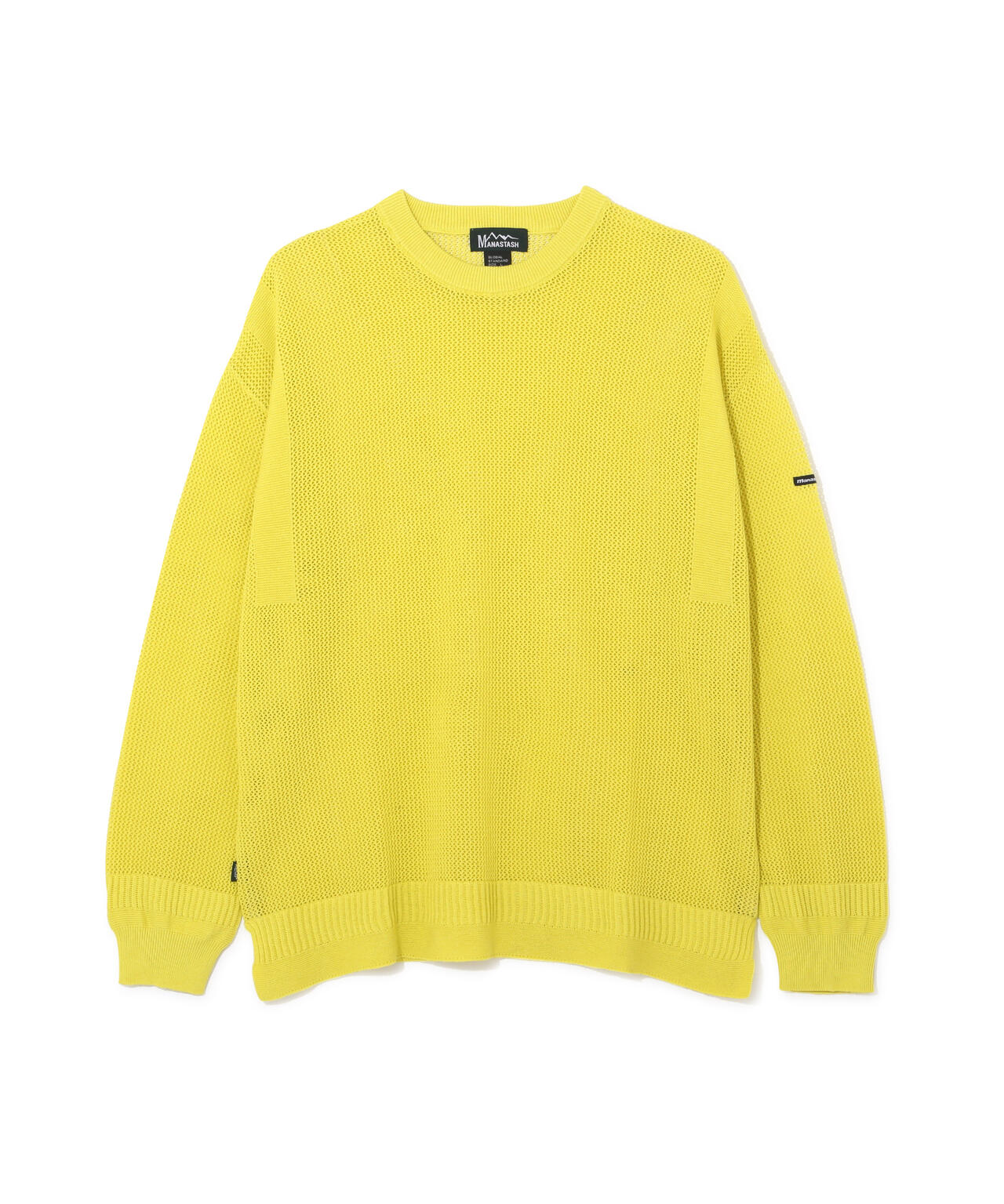 MANASTASH/マナスタッシュ/HEMP MESH SWEATER