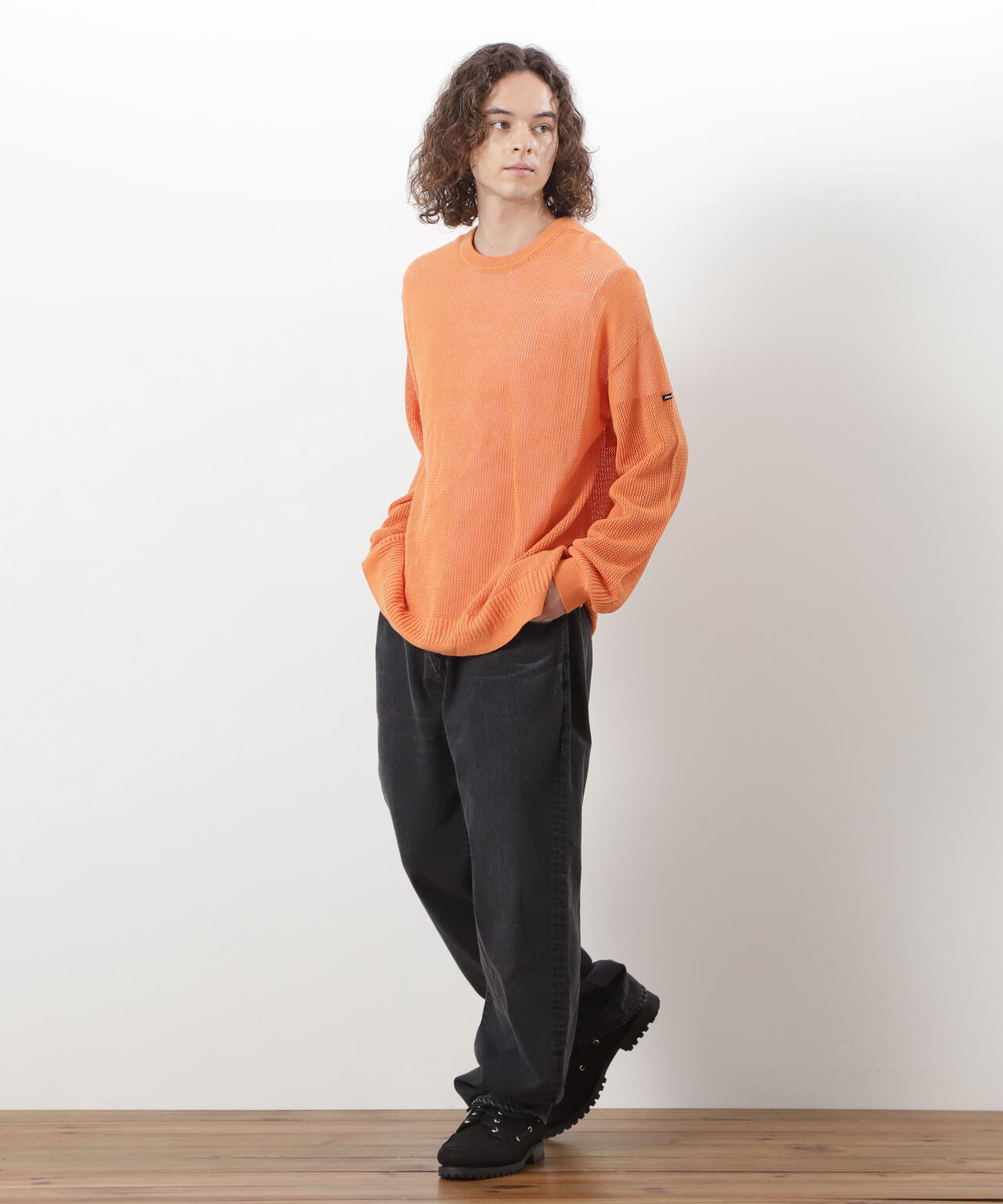 MANASTASH/マナスタッシュ/HEMP MESH SWEATER