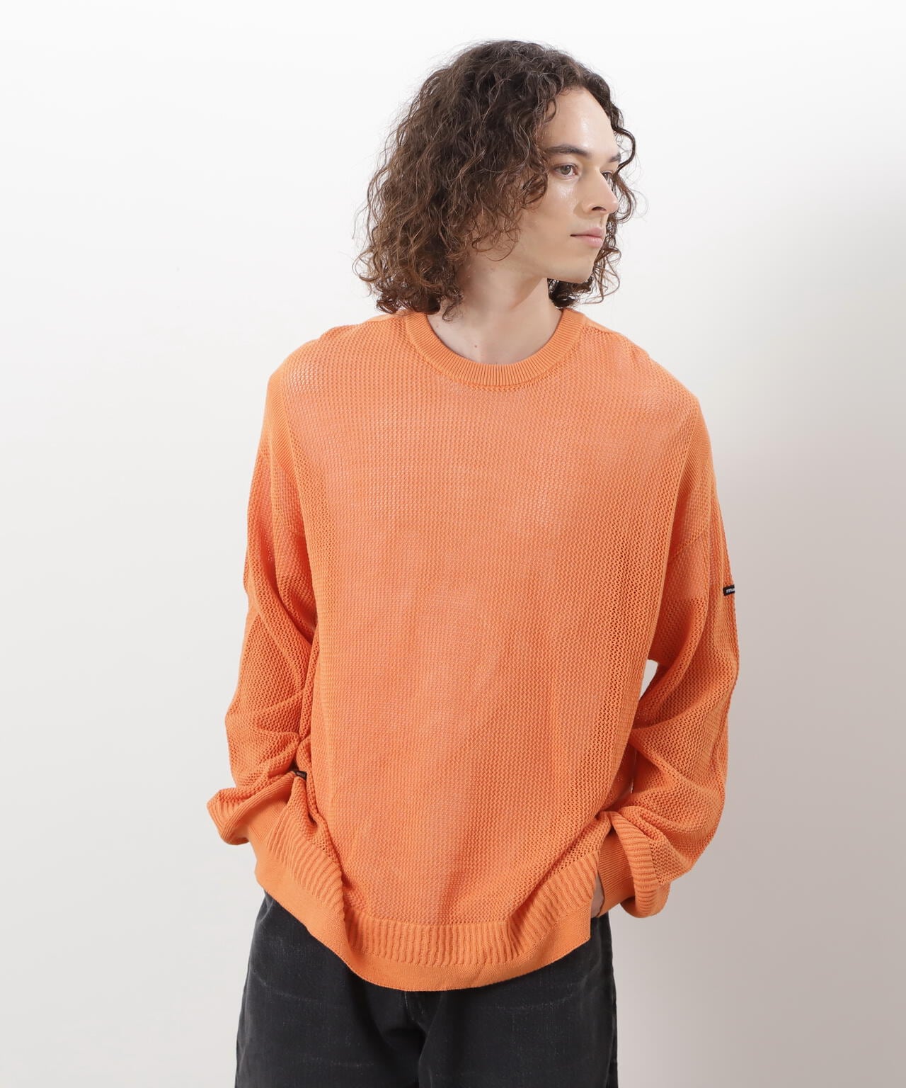 MANASTASH/マナスタッシュ/HEMP MESH SWEATER