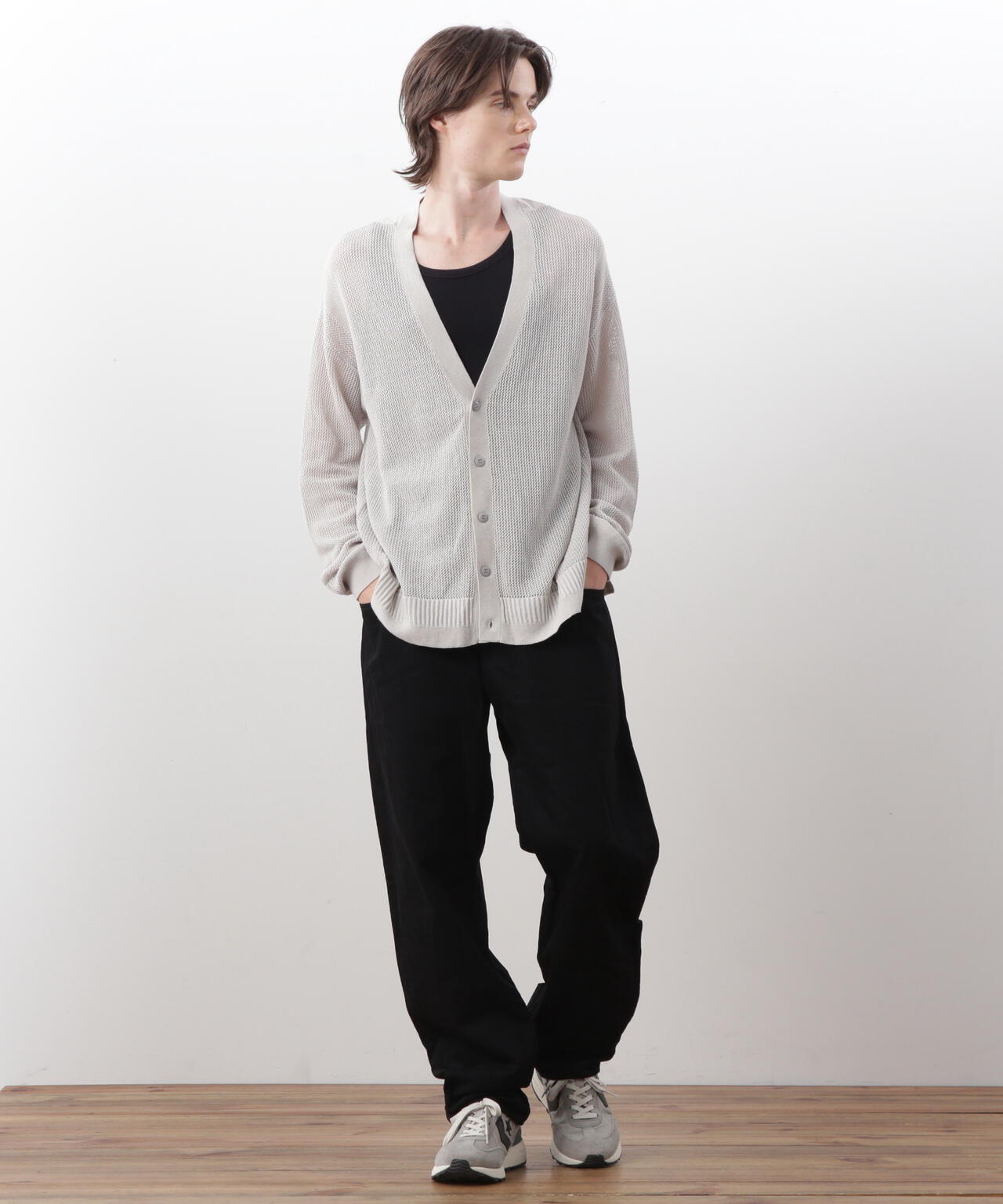 MANASTASH/マナスタッシュ/HEMP MESH CARDIGAN