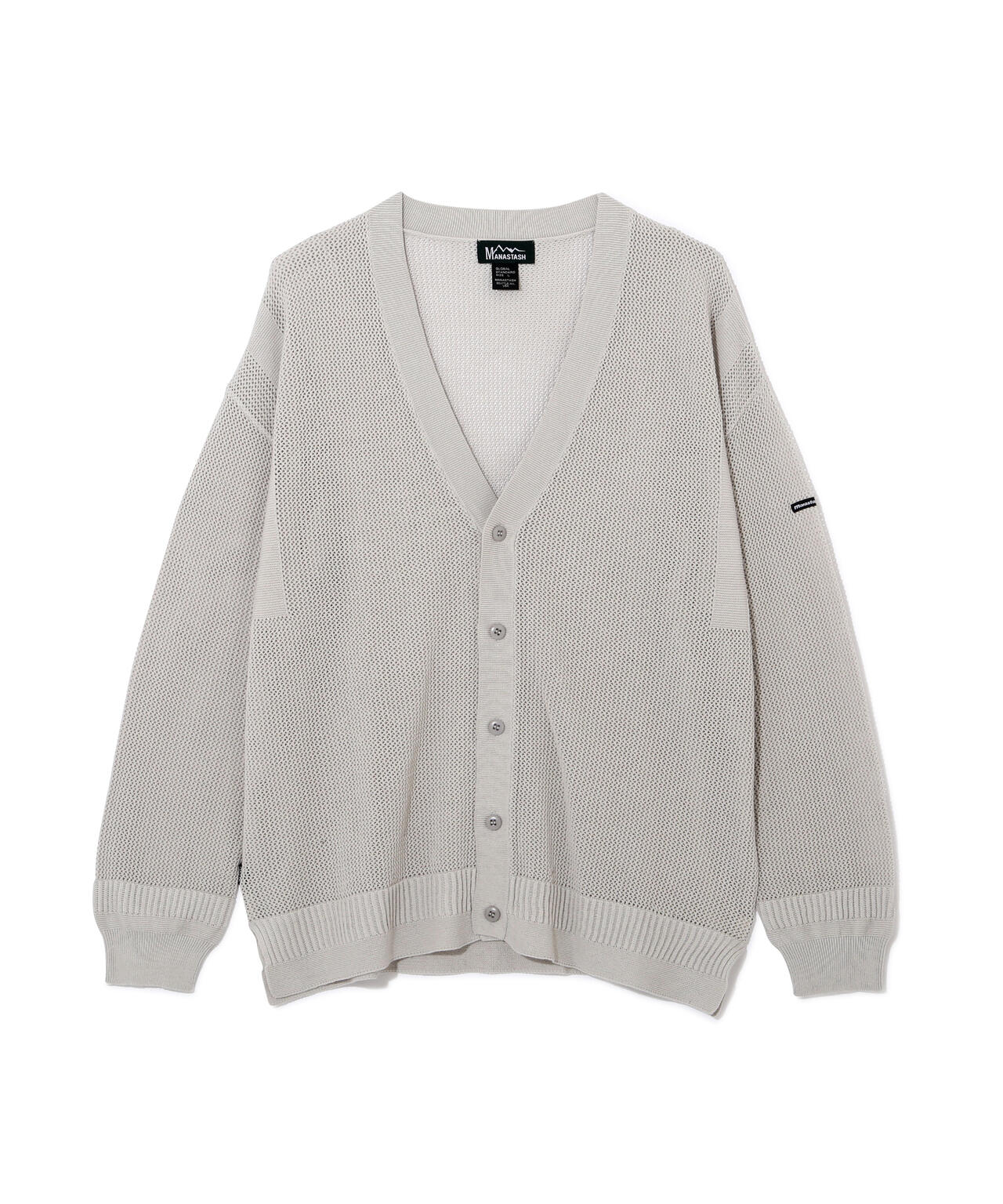 MANASTASH/マナスタッシュ/HEMP MESH CARDIGAN