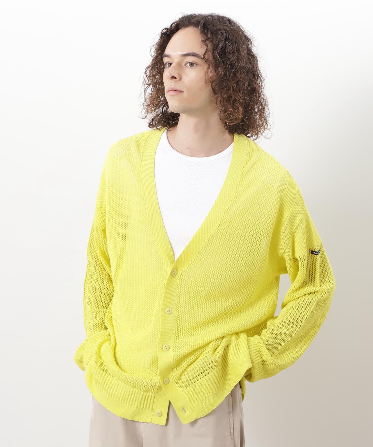 MANASTASH/マナスタッシュ/HEMP MESH CARDIGAN